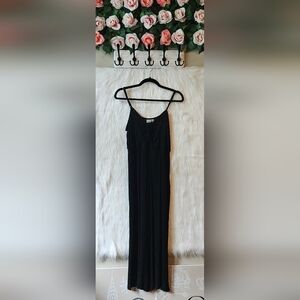 ASOS Chic Black Crepe Summer Jumpsuit